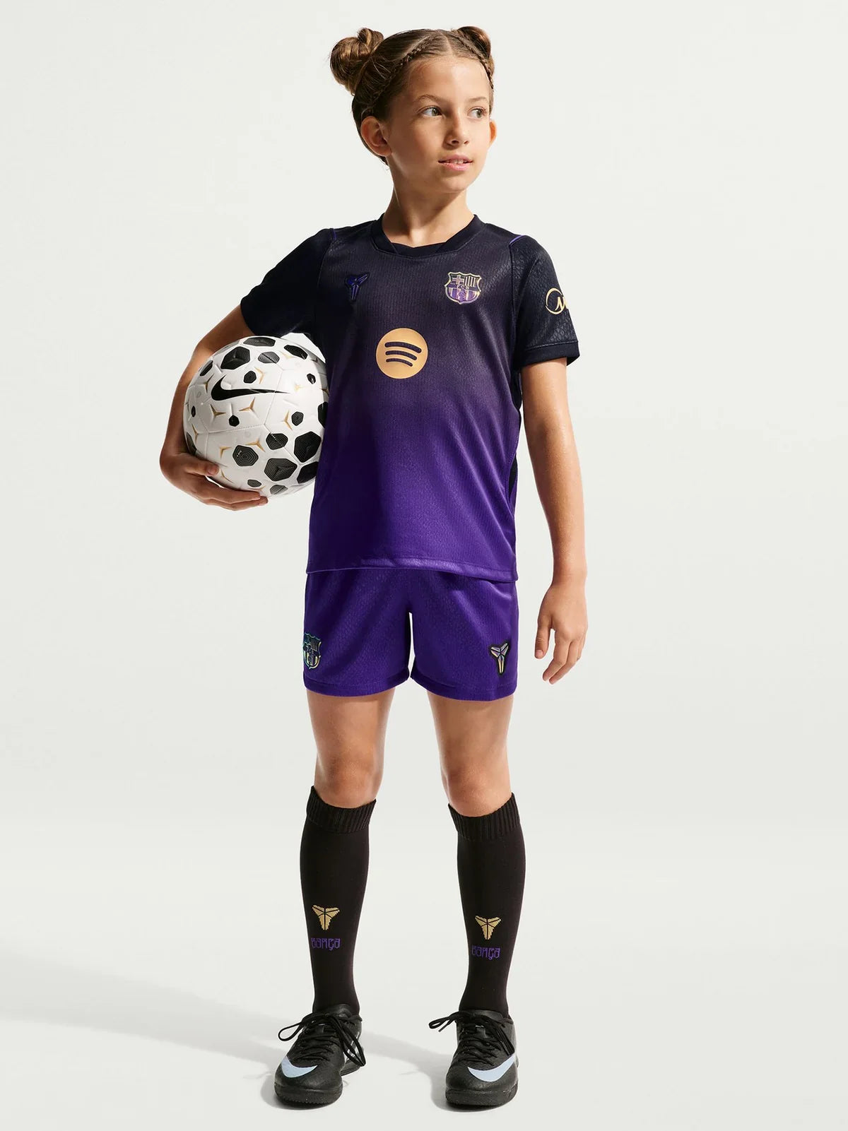 Barcelona 2026/27 Away Kids Kit